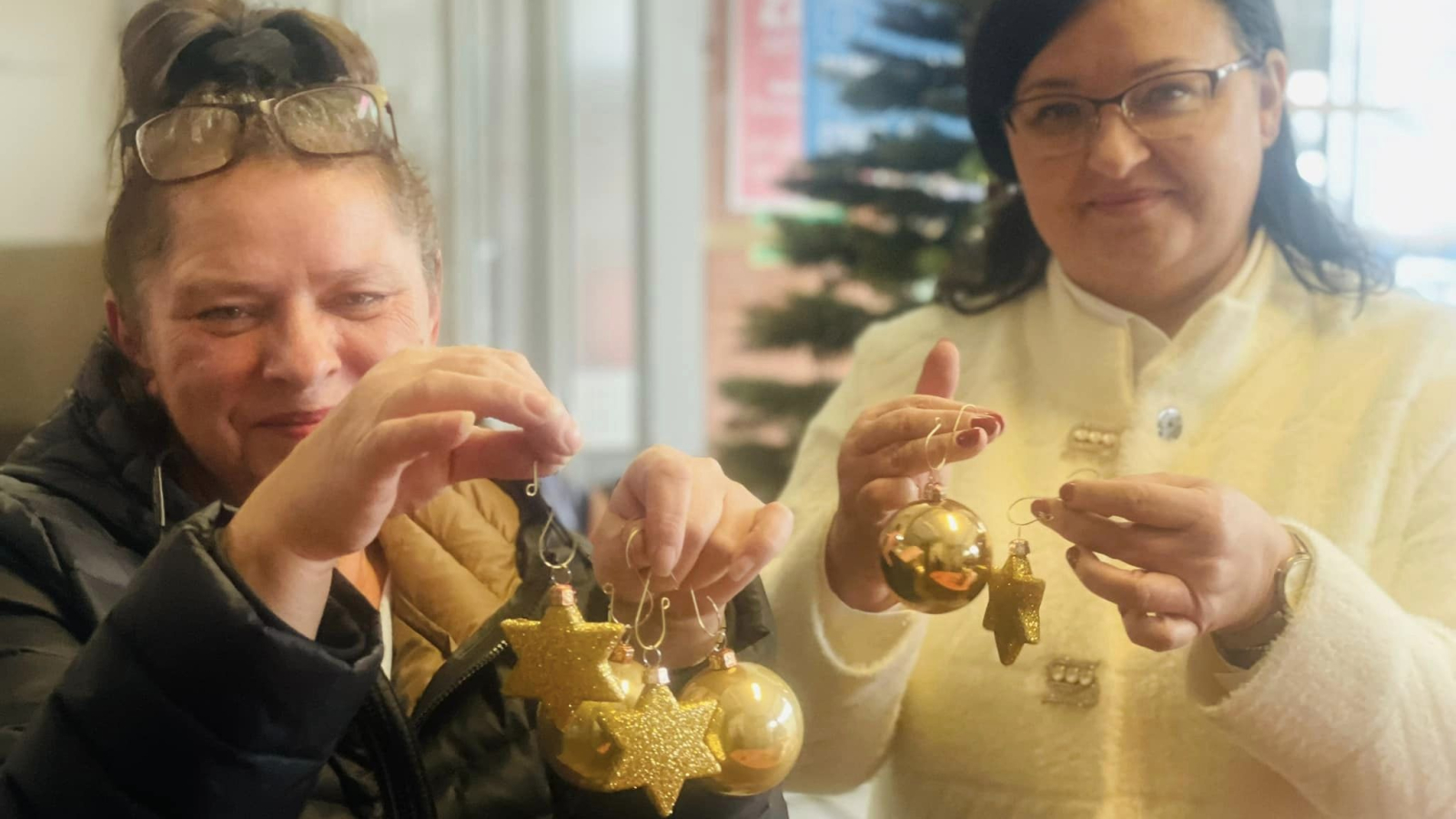 Świąteczny klimat dla pacjentów szpitala