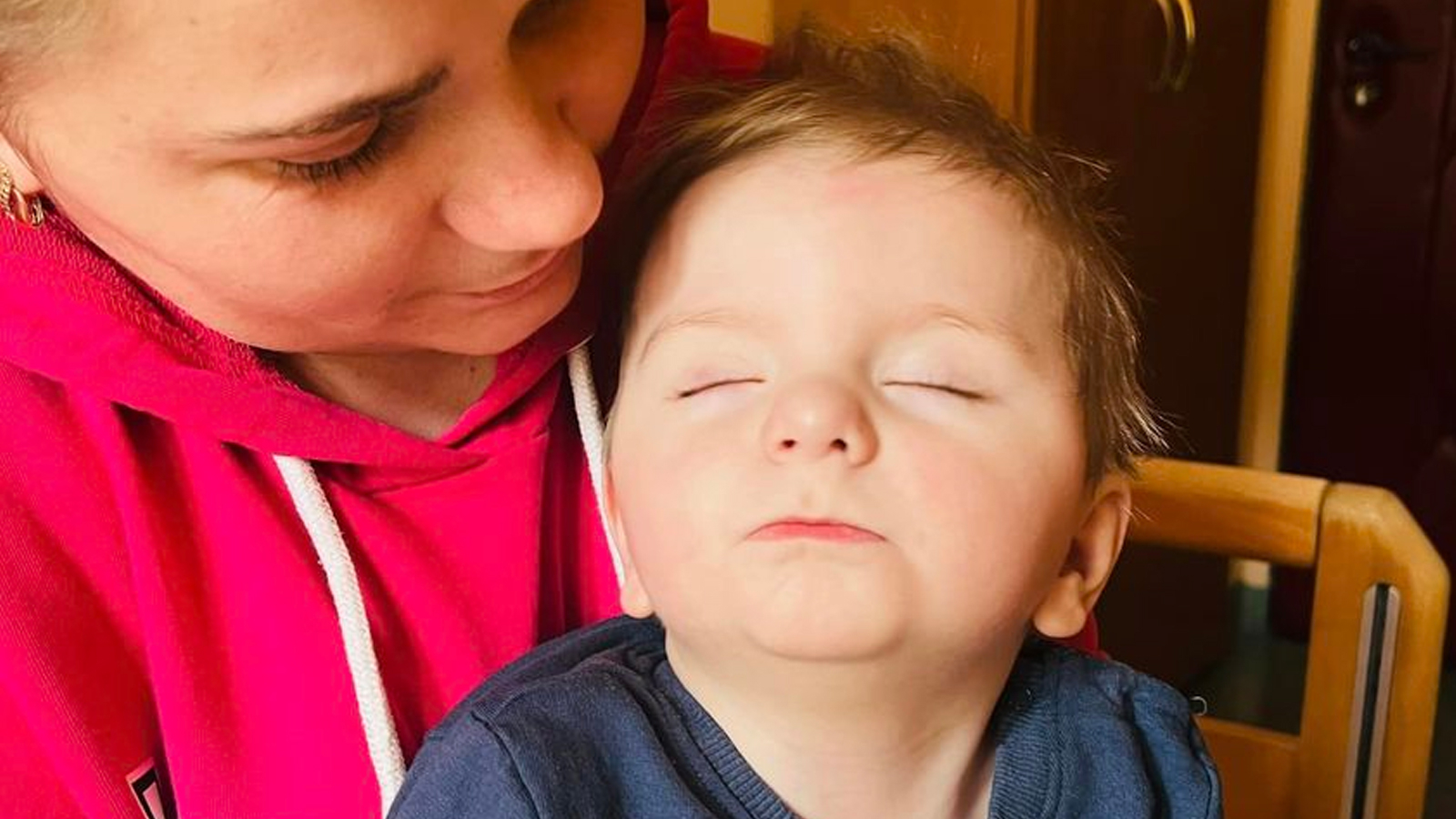 Jest nadzieja na odzyskanie wzroku u małego Andrzeja z Ukrainy