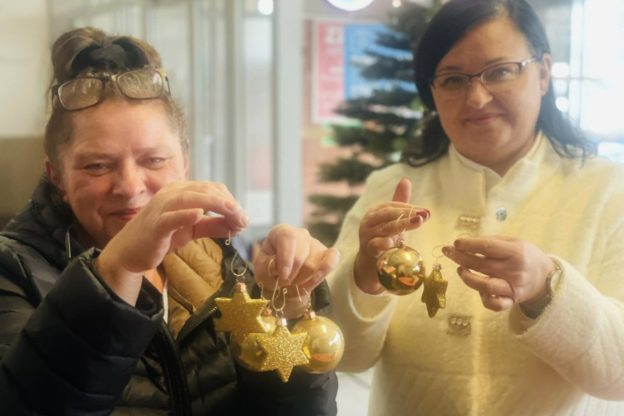 Świąteczny klimat dla pacjentów szpitala