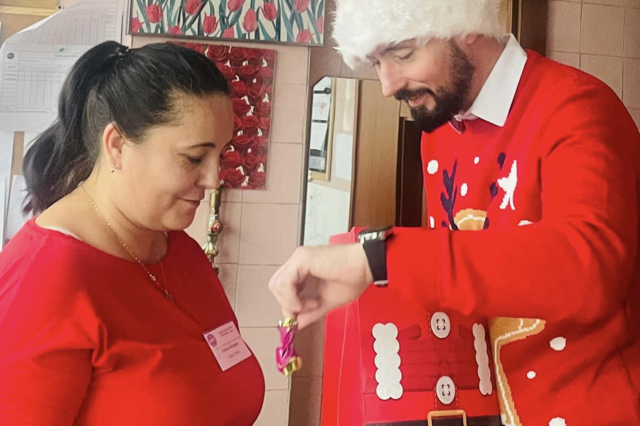 Coraz bliżej święta w Okręgowym Szpitalu Kolejowym