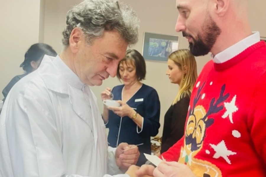 Życzenia i podziekowania w świątecznym nastroju