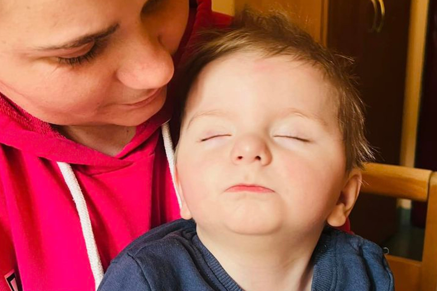 Jest nadzieja na odzyskanie wzroku u małego Andrzeja z Ukrainy